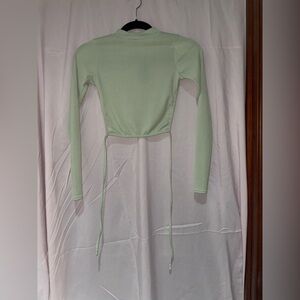 Nasty Gal Ribbed Knit in Sage